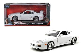 Jada F&F Toyota Supra white 1995 1:24 Jada