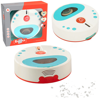 ODKURZACZ ROBOT SPRZĄTAJĄCY ROOMBA DLA DZIECI NA BATERIE FUNKCJA SSANIA