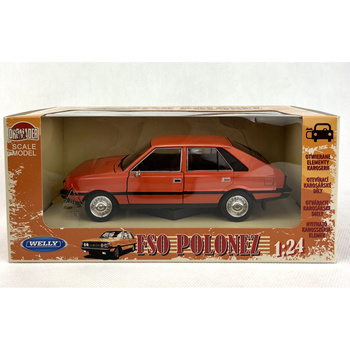 Model samochodu Welly Polonez w skali 1:24 realistyczny kolekcjonerski