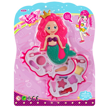 Malowidła dla lalek syrenka zestaw kreatywny do malowania dla dzieci