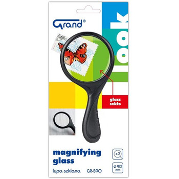 Lupa szklana powiększająca 90 mm GRAND GR-S90