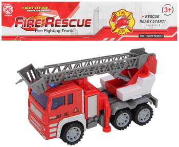 Auto strażackie zabawka dla dzieci duże interaktywne z efektami świetlnymi
