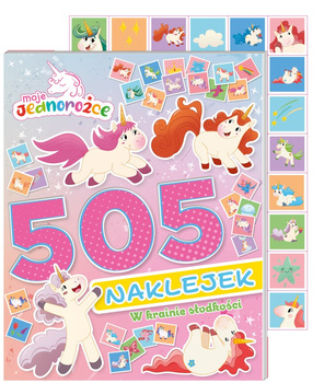 W krainie słodkości. Moje Jednorożce. 505 naklejek