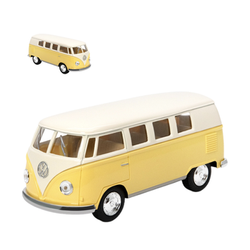 Metalowy Model Samochodu Ogórek 1:32 Klasyczny Bus Auto Prezent Dla Dzieci