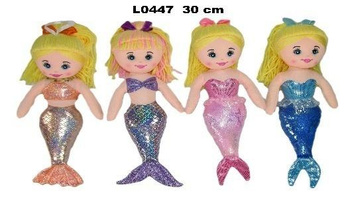 Lalka Syrenka 30cm MIX Sun-Day