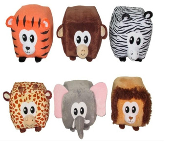 Zwierzęta kostka 22cm MIX Sun-Day