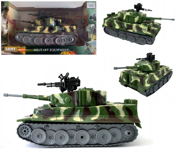 Czołg zabawka sterowany RC zdalnie interaktywny dla dzieci na baterie