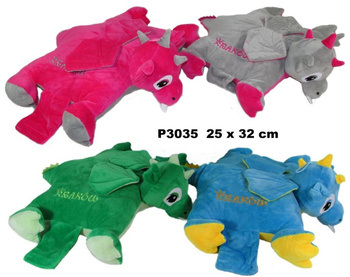 Poduszka smok 25x32cm MIX Sun-Day