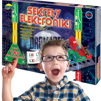 Sekrety Elektroniki 188 kombinacji edukacyjny zestaw interaktywny dla dziec