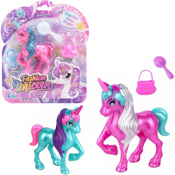 Jednorożec Z Akcesoriami Zestaw Zabawka Dla Dzieci Prezent Dziewczynka