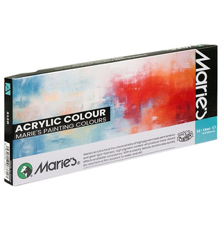 Farby akrylowe Maries 12ml x 12 kolorów