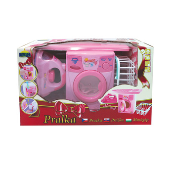 Zestaw Pralka i Żelazko Dla Dzieci Interaktywny Zabawka Edukacyjna