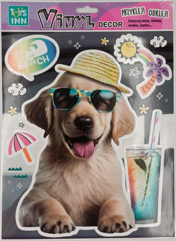 Naklejki winylowe ToysInn zwierzaki Beach