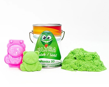 Ultra Piasek 150g zielony + foremka Panda EPEE