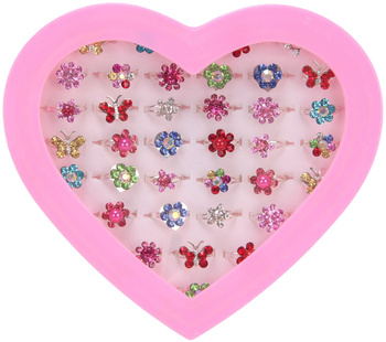 Pierścionek metalowy róża styl elegancki biżuteria damska modny dodatek