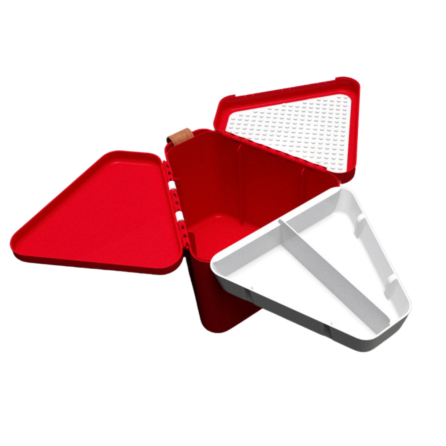 Pudełko Torba Pojemnik Do Przechowywania Zabawek Klocki Regulowany Uchwyt