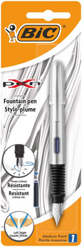 Pióro wieczne BIC XPen chrome silver niebieskie blister 1szt.