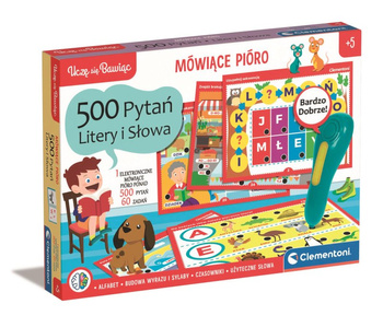Mówiące pióro 500 pytań litery i słowa 50780