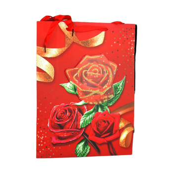 Torba ozdobna duża papierowa prezentowa na upominki święta urodziny