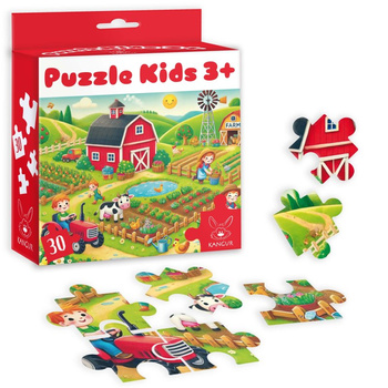 Puzzle Kids 3+ Farma 30 elementów