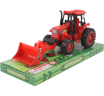 TRAKTOR SPYCHACZ CIĄGNIK MASZYNA ROLNICZA POJAZD FARMA ZABAWKA DLA DZIECI