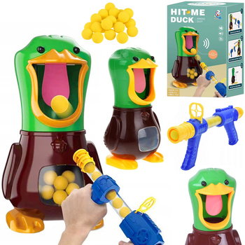 Gra Strzelanie Do Kaczki Pistolet Na Kulki Dla Dzieci Prezent