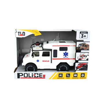 CIĘŻARÓWKA KARETKA ŚWIECĄCA DŹWIĘKOWA ZABAWKA MUZYKA DLA DZIECI PREZENT