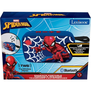 Przenośny głośnik z radiem Spider-Man Bluetooth Lexibook BT018SP