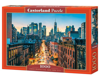 Puzzle 1000 Lower Manhattan, New York City CASTOR Castorland