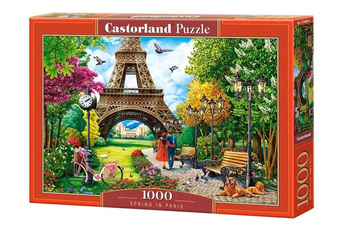 Puzzle 1000 Spring in Paris CASTOR Castorland