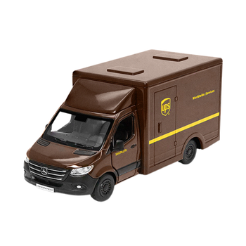 Model Samochodu Dostawczego Sprinter UPS 1:48 Pojazd Dla Dzieci Prezent