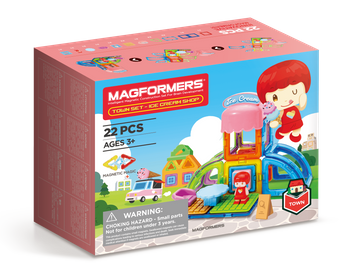 MAGFORMERS TOWN SET- LODZIARNIA 22 EL.