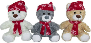 Miś świąteczny 25cm MIX Sun-Day