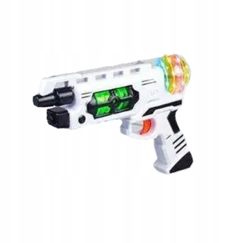 BROŃ PISTOLET KOSMICZNY WOJSKOWY ŚWIATŁO DŹWIĘK ZABAWKA DLA DZIECI