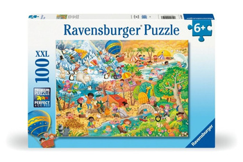 Puzzle dla dzieci 2D: 4 pory roku 100el Ravensburger