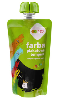 Farba plakatowa tempera 100ml czarny