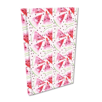 Notes A5 kratka Soft Touch Arbuzy