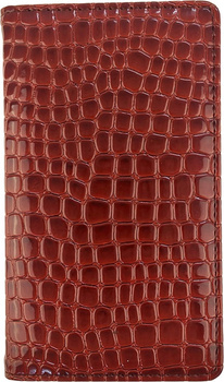 Kalendarz 2026 B6 tygodniowy krokodyl bordowy