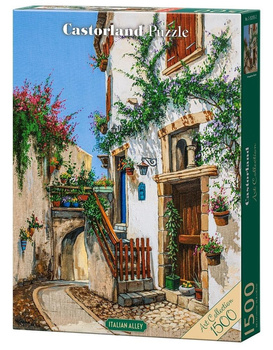 Puzzle 1500 Italian Alley, Magdalena Kępka CASTOR Castorland