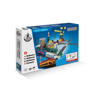 Kolejka Rafineria z Torami Locotoys Interaktywna Zabawka dla Dzieci