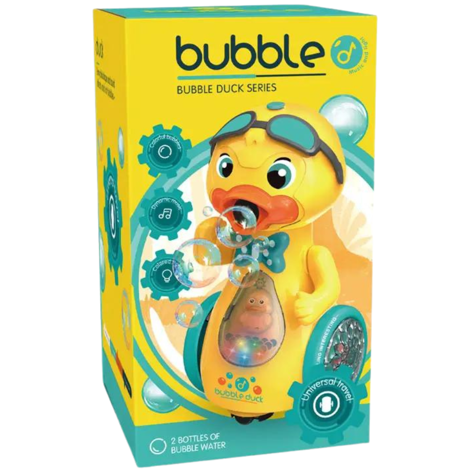 Kaczuszka Interaktywna Maszynka Do Baniek Mydlanych Efekty Świetlne Dźwięk