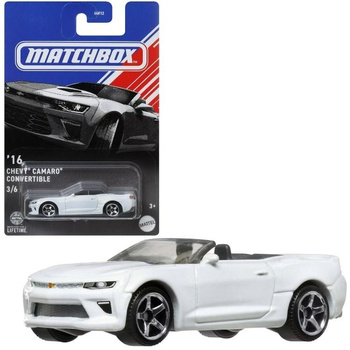 Matchbox Samochód 16 Chevy Camaro Convertible Mattel