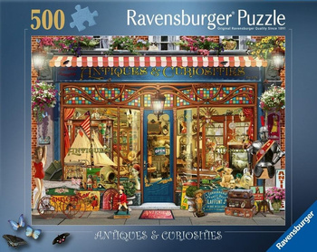 Puzzle 500 Witryna z Antykami Ravensburger