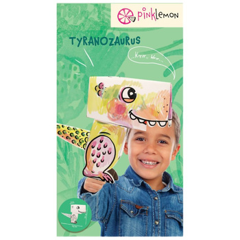 Kolorowanka 3D Dinozaur Tyranosaurus