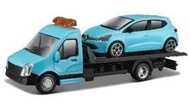 Laweta Renault Clio blue 1:43 BBURAGO BBurago