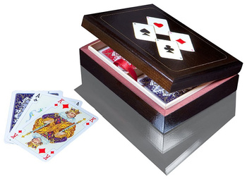 Karty Lux w szkatułce z Asami