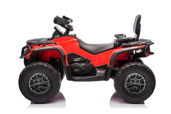 Quad Can Am Outlander ATV Czerwony