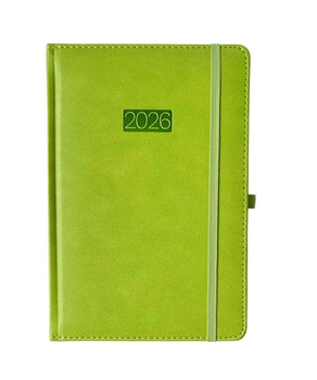 Kalendarz 2026 A5 LUX dzienny seledynowy V8 K-A5D L