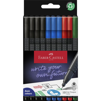Cienkopisy Faber-Castell Grip 10 szt.