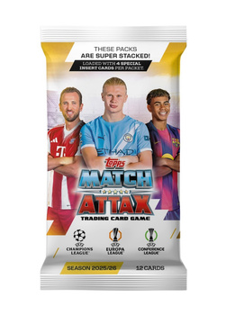 Match Attax 2025/26 Saszetka z kartami 1szt.mix